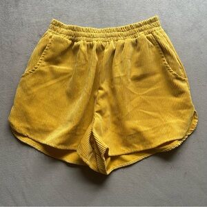Wild Fable Golden‎ Yellow Shorts